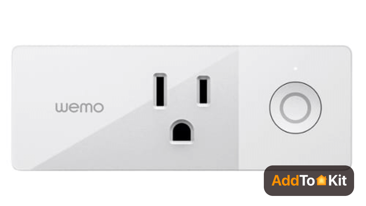 Wemo W-Fi smart plug