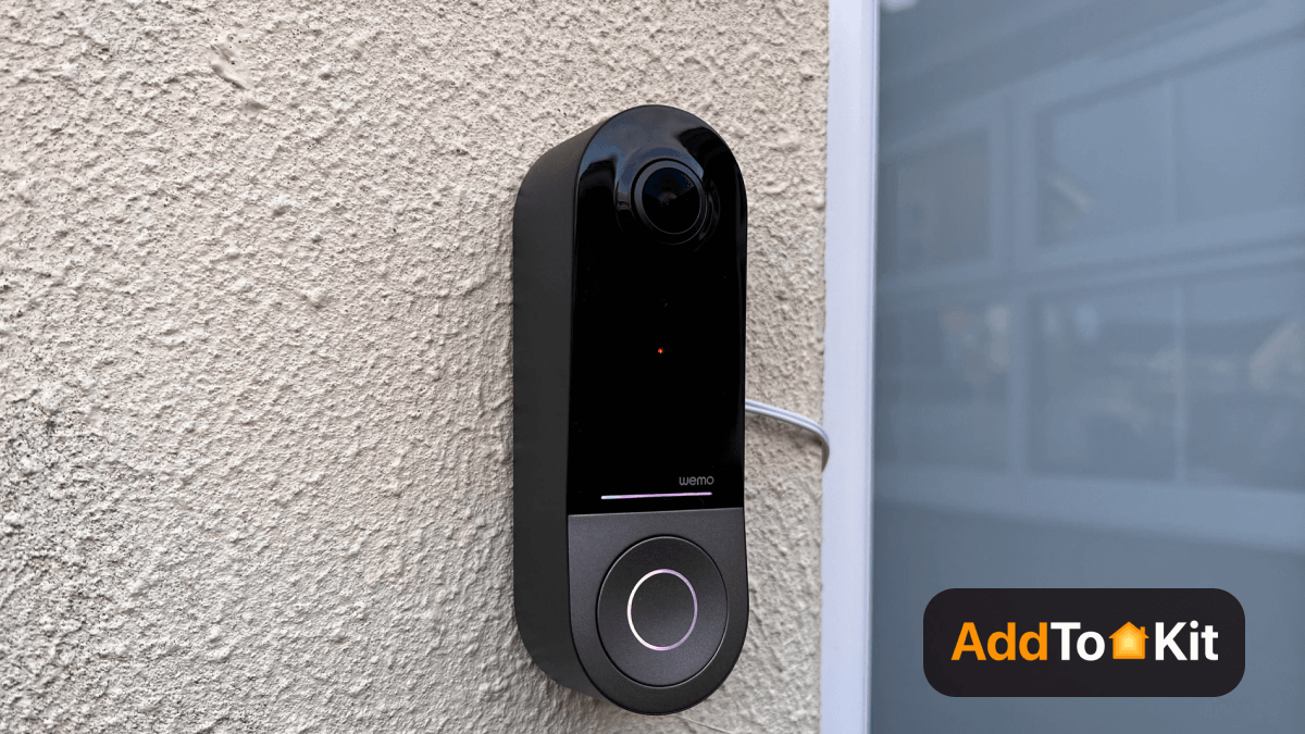 Add wemo smart video doorbell