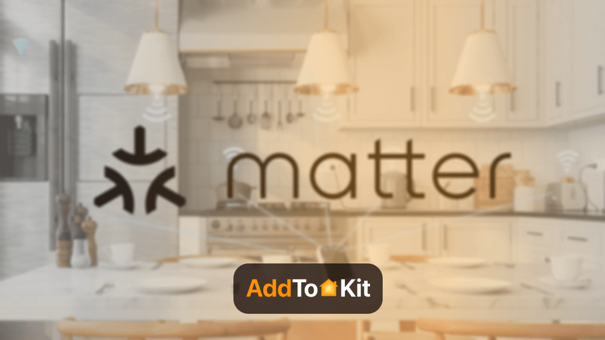 Matter Standard: Add any Smart Home Devices to Apple HomeKit