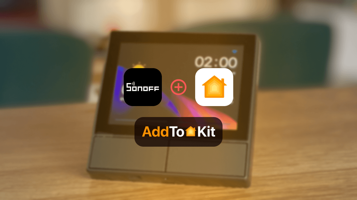 How to Add Sonoff Smart Home Devices to Apple HomeKit