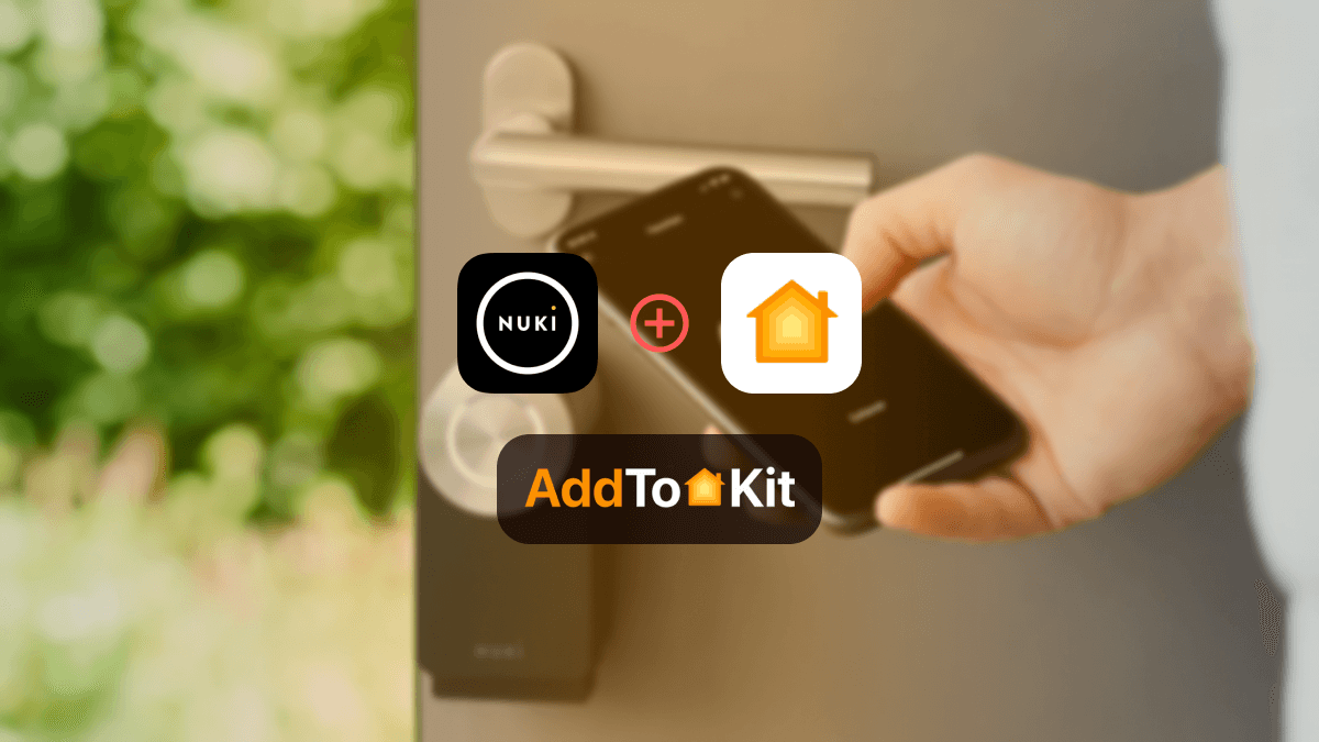 How to add any Nuki Smart Devices to Apple HomeKit