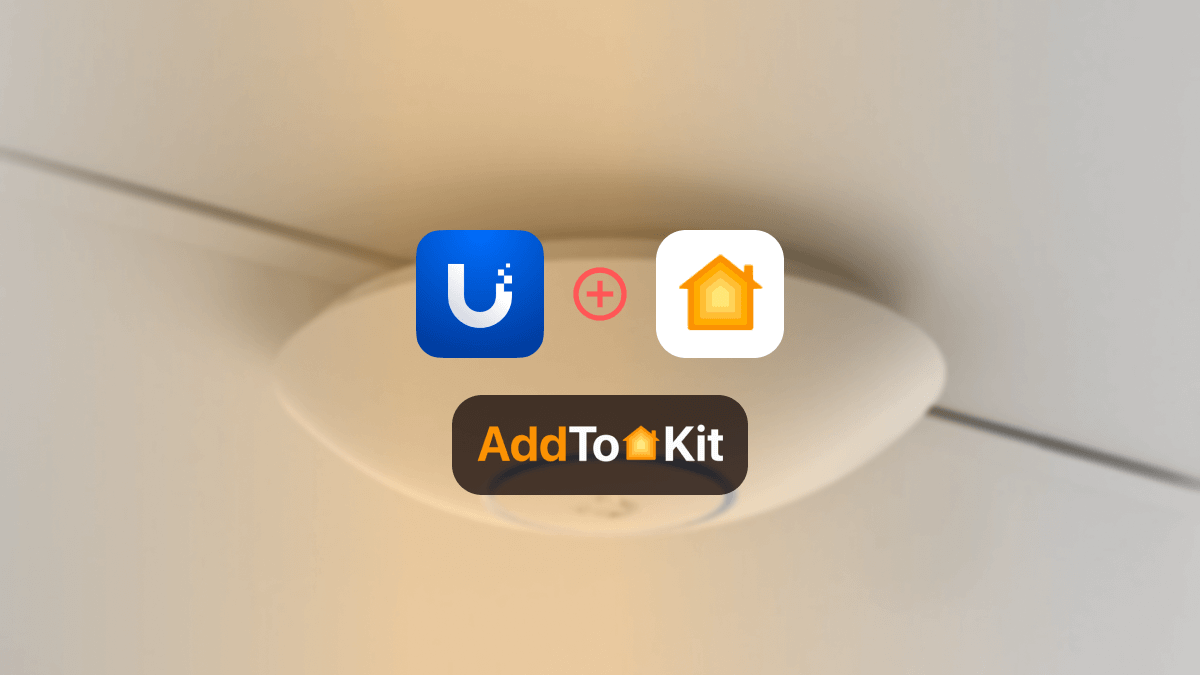 How to Add Any UniFi Smart Devices to Apple HomeKit