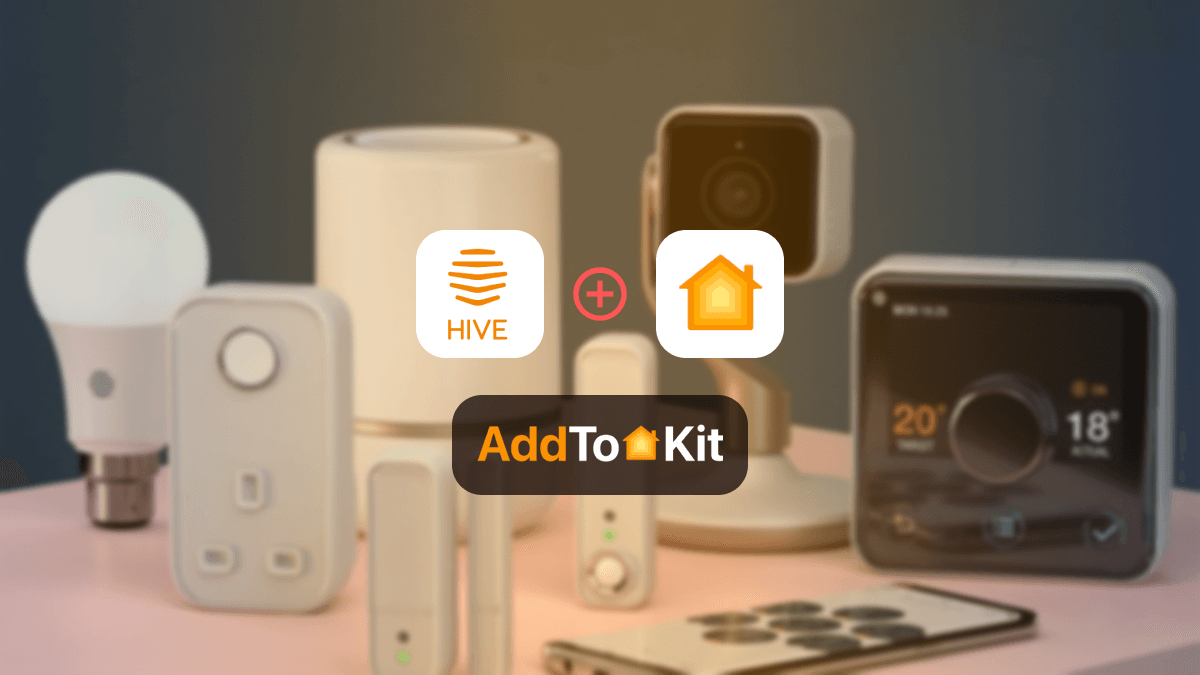 Add Any Hive Smart Devices to Apple HomeKit