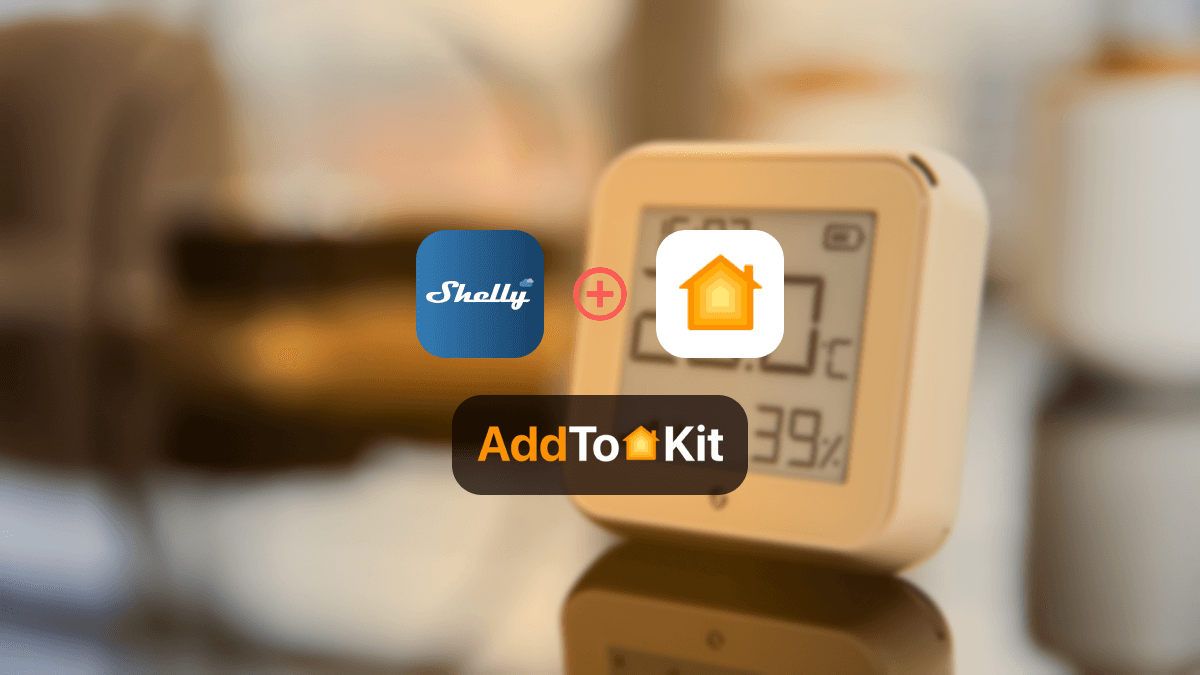 Add Shelly Smart Devices to Apple HomeKit