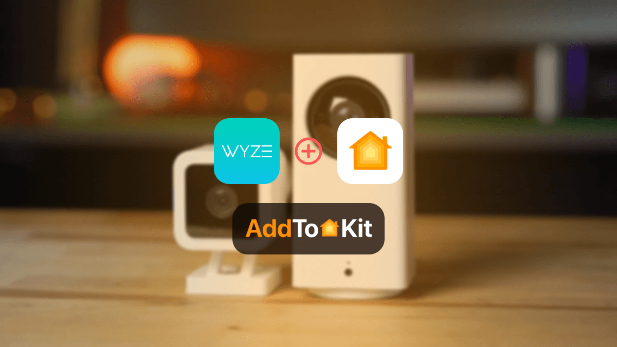 add Wyze Smart Home Devices to Apple HomeKit