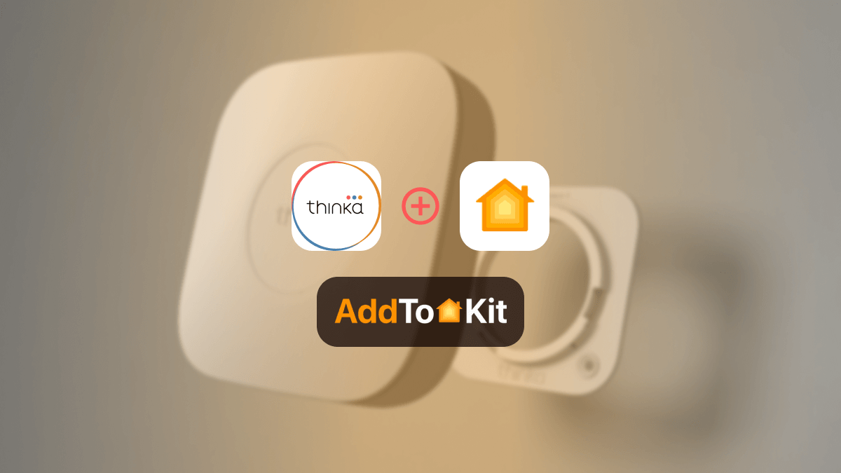 Add Any Thinka Devices to Apple HomeKit